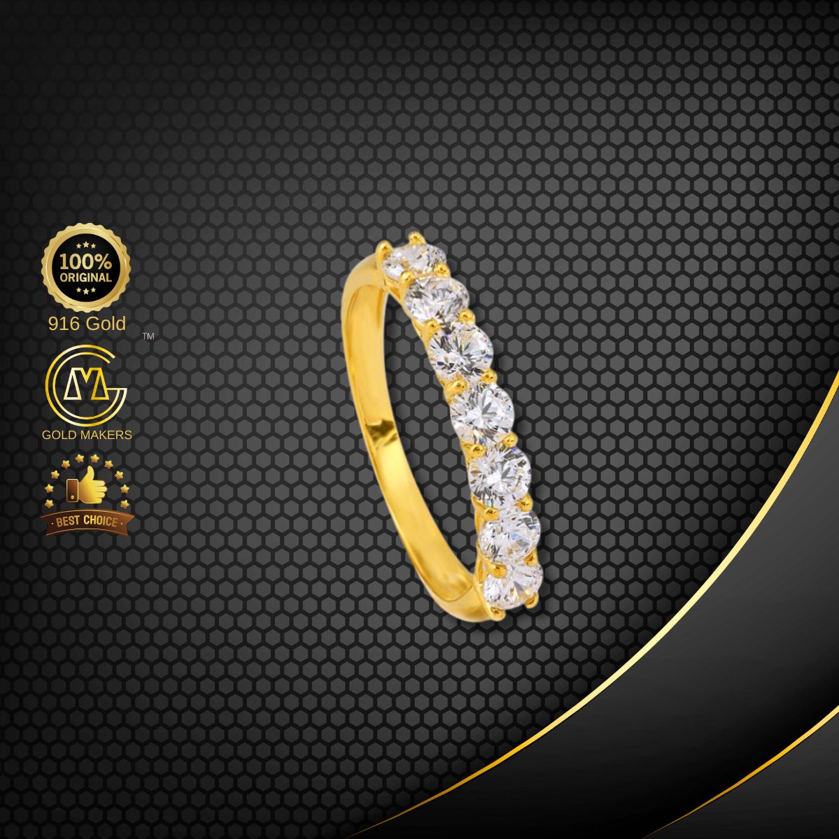 Cincin Batu Emas 916 S9014