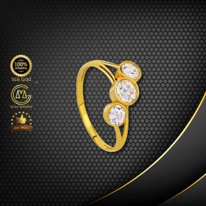 Cincin Batu Emas 916 BR9019-A