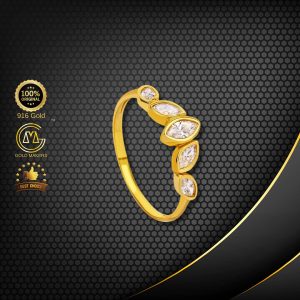 Cincin Batu Emas 916 BR9001-A