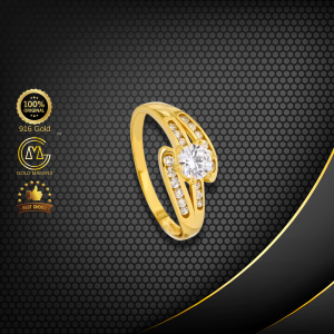 Cincin Batu Emas 916 S9001