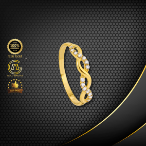 Cincin Batu Emas 916 S9162