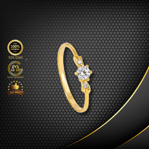 Cincin Batu Emas 916 S9180