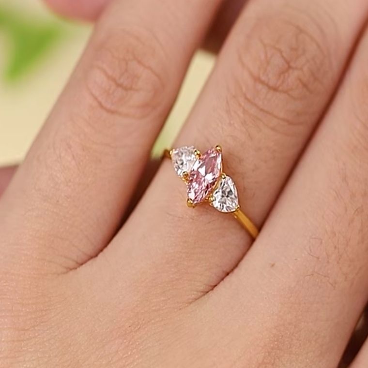 Cincin Batu Emas 916 BR9008-F - Image 3
