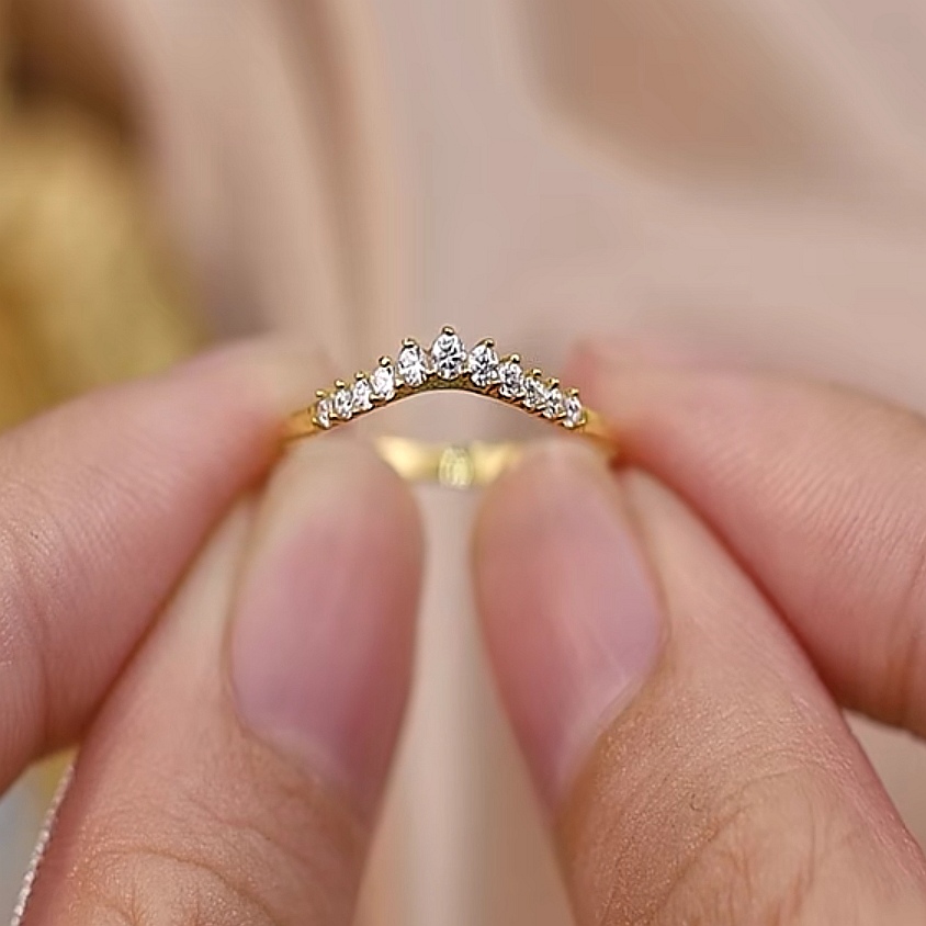 Cincin Batu Emas 916 S9086 - Image 2