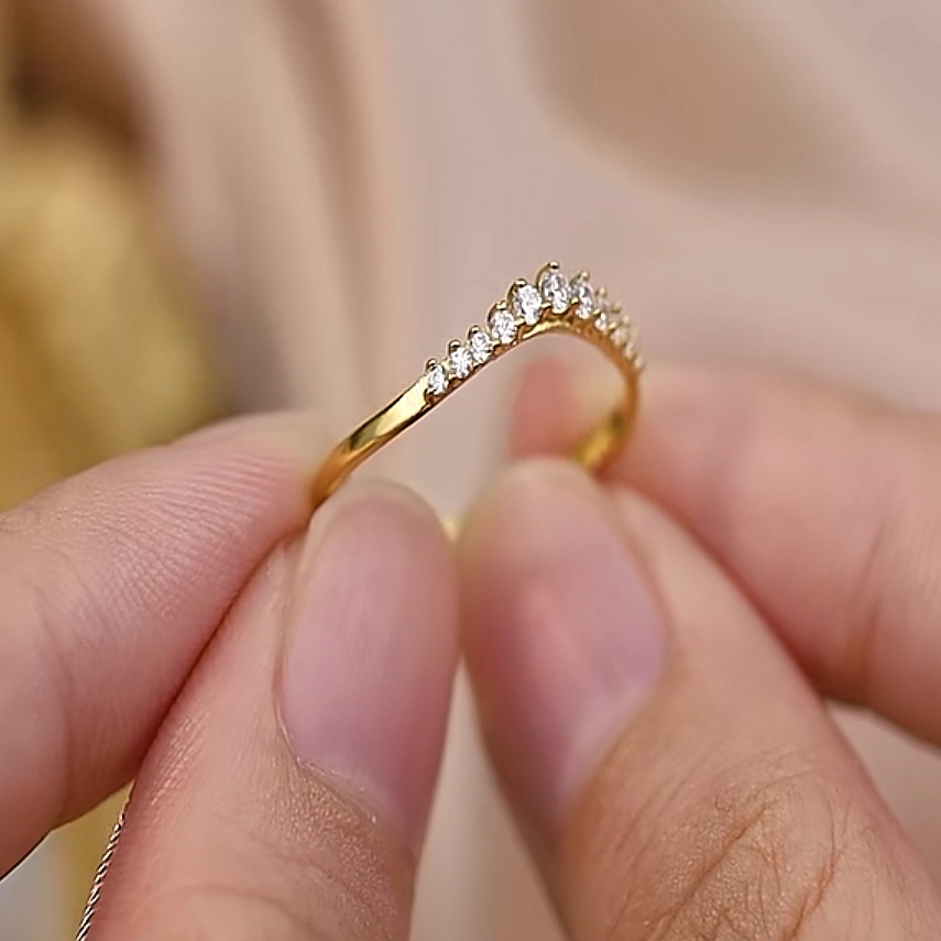 Cincin Batu Emas 916 S9086 - Image 3