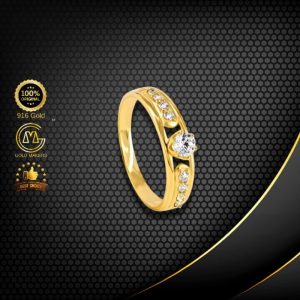 Cincin Batu Emas 916 S9181