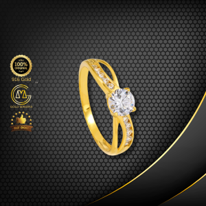 Cincin Batu Emas 916 S9015