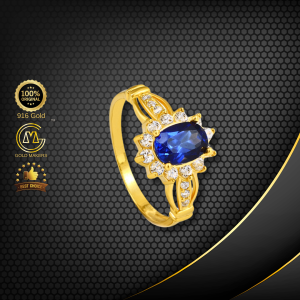 Cincin Batu Emas 916 S9007