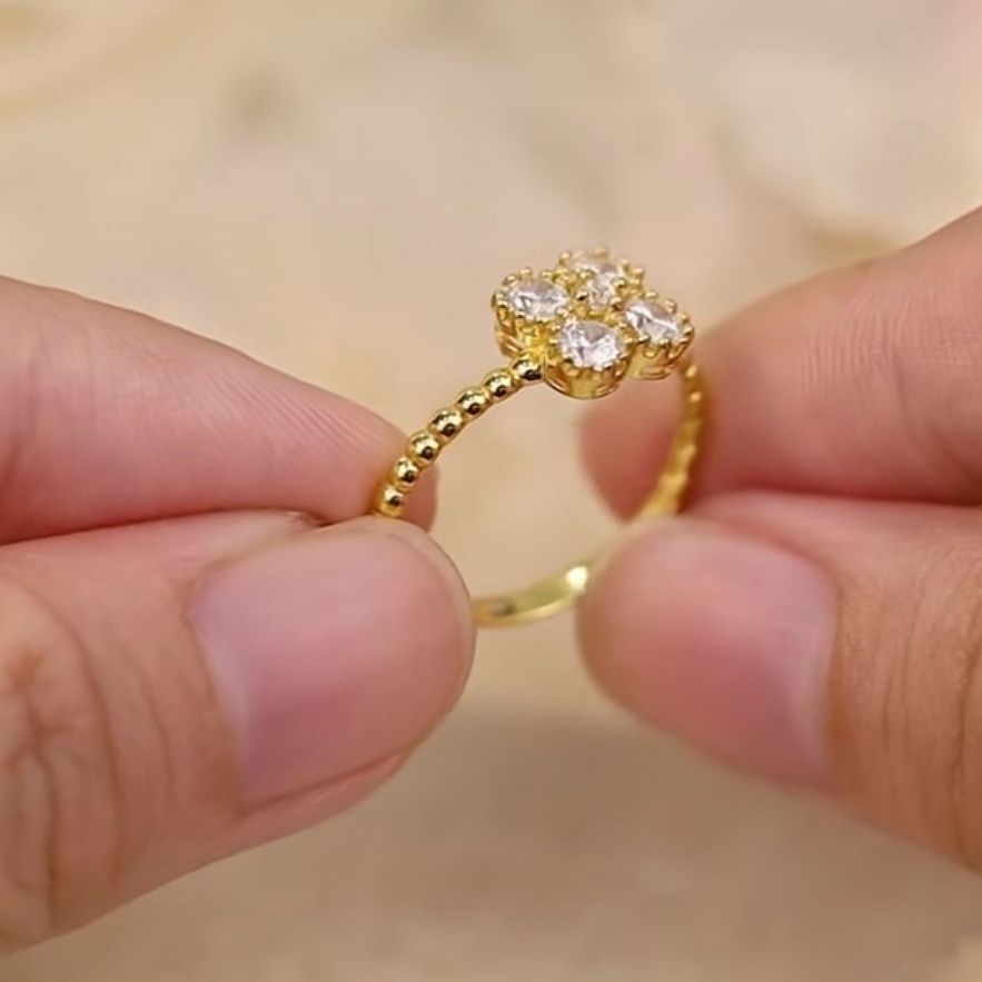 Cincin Batu Emas 916 S9224 - Image 4