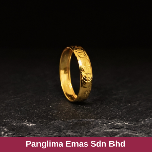Panglima Emas Cincin Belah Rotan WH Emas 916