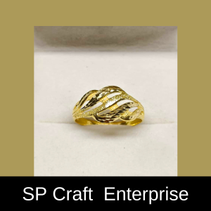 Cincin Emas Beralun Emas 916 C00020