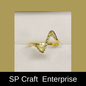 Cincin Arus Infiniti Emas 916 C00016