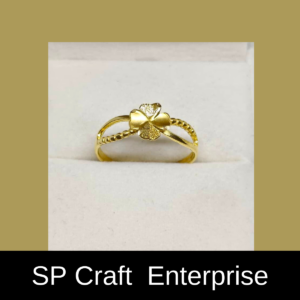 Cincin Bunga Tuah Emas 916 C00006