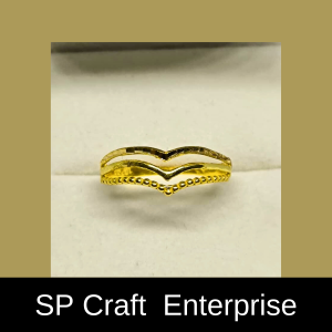 Cincin V Emas 916 C00005