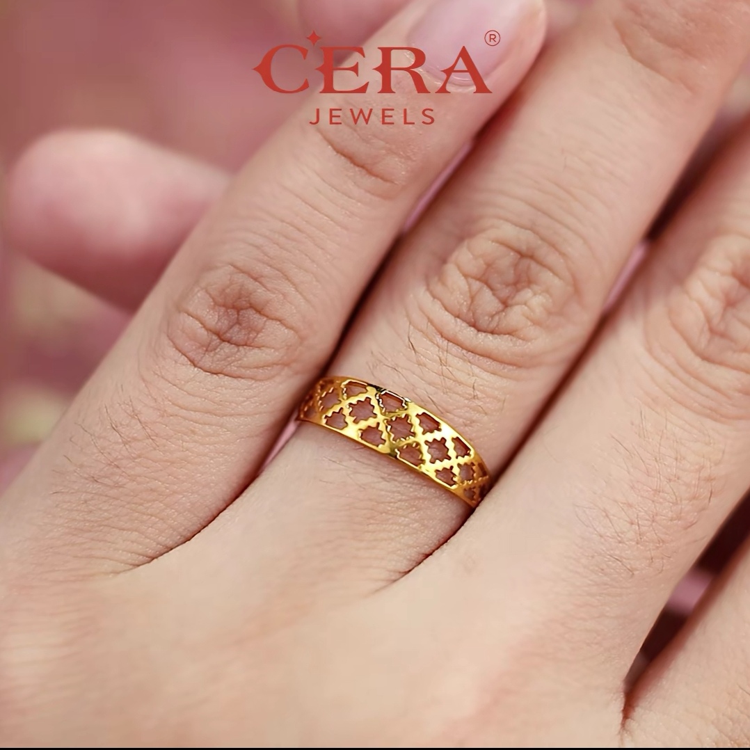 CERA 916 Motif Songket Ring GR9014-K - Image 2