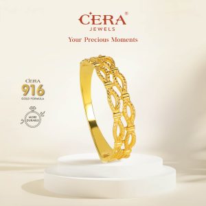 CERA 916 Gold Tali-Tali Ring GR9024-K