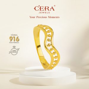 CERA 916 Gold Eternal Ring GR9029-K