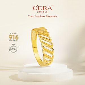 CERA 916 Gold Naleen Ring GR9040-K