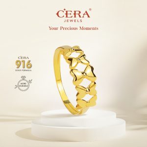 CERA 916 Gold Suri Ring GR9033-A