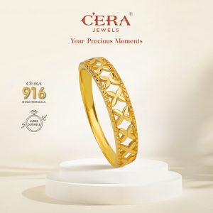 CERA 916 Gold Tinker Ring GR9001-K