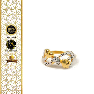 GM Cincin Love Emas 916