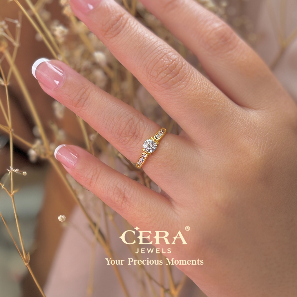 Cincin Batu Emas 916 S9193 - Image 2