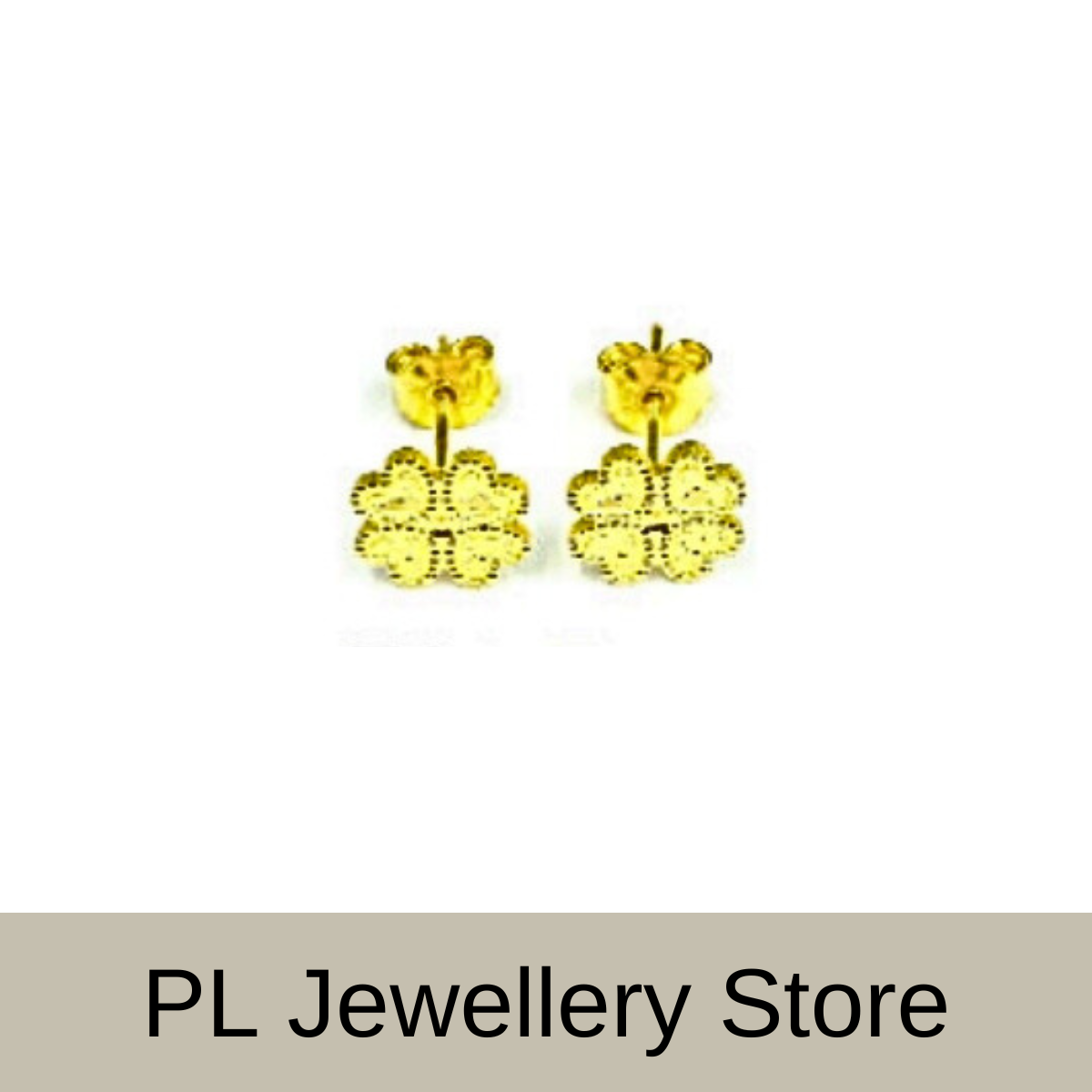 PL Earring 916 Gold (Pre Order) E84-7