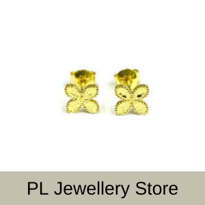 PL Earrings 916 Gold (Pre Order) E84-4