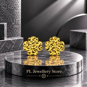 PL Earring 916 Gold (Pre Order) E84-1