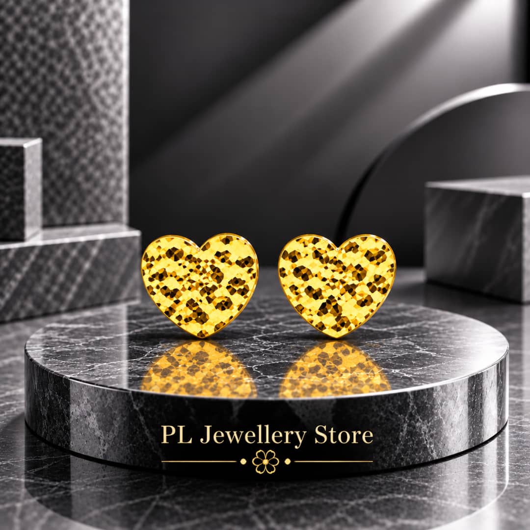 PL Earring 916 Gold (Pre Order) E84-2