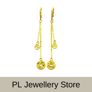PL Earring 916 Gold (Pre Order) E88-1