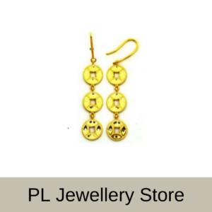 PL Earring 916 Gold (Pre Order) E88-4