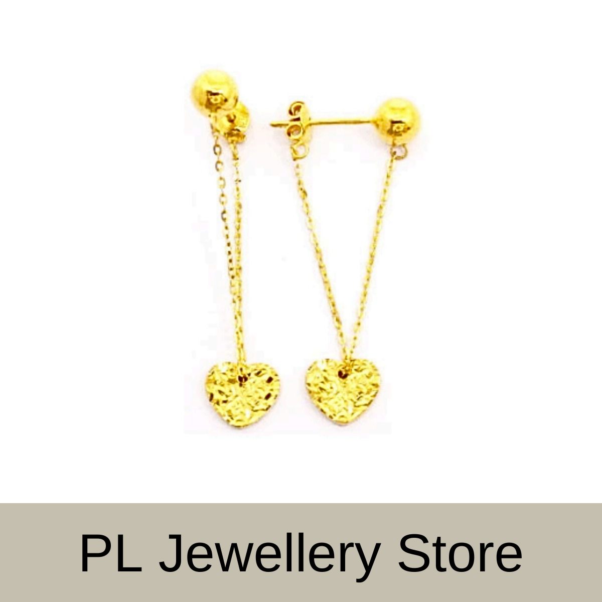 PL Earring 916 Gold (Pre Order) E89-2