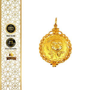 GM Pendant Fashion Bunga Raya 916 Gold