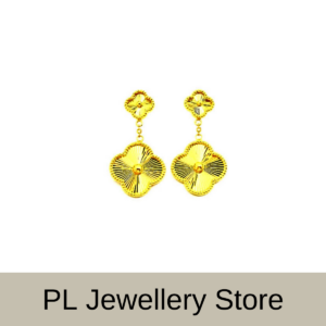 PL Earring 916 Gold (Pre Order) E79-3