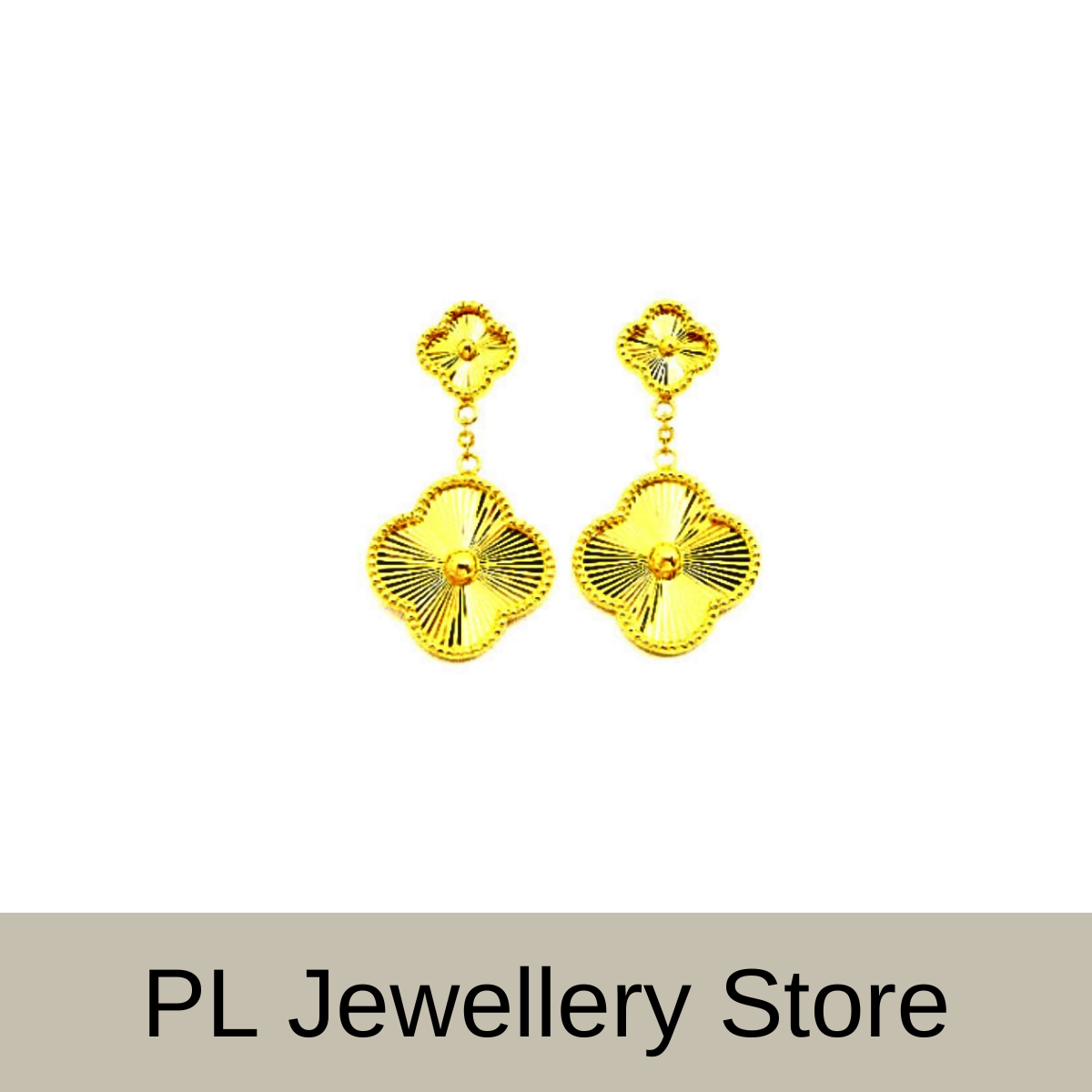 PL Earring 916 Gold (Pre Order) E79-3
