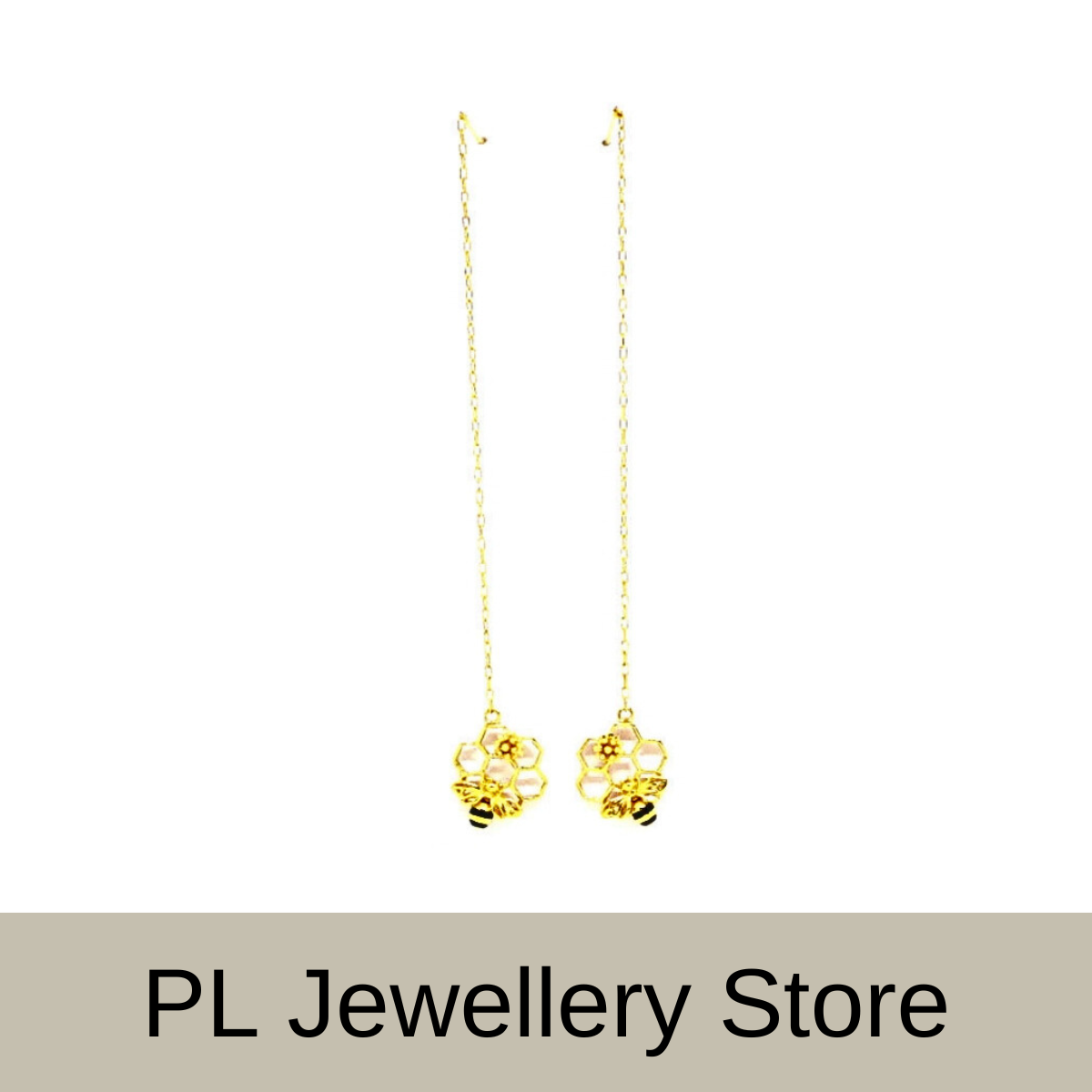 PL Earring 916 Gold (Pre Order) E80-1