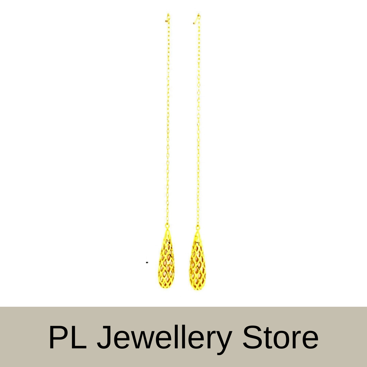 PL Earring 916 Gold (Pre Order) E80-6