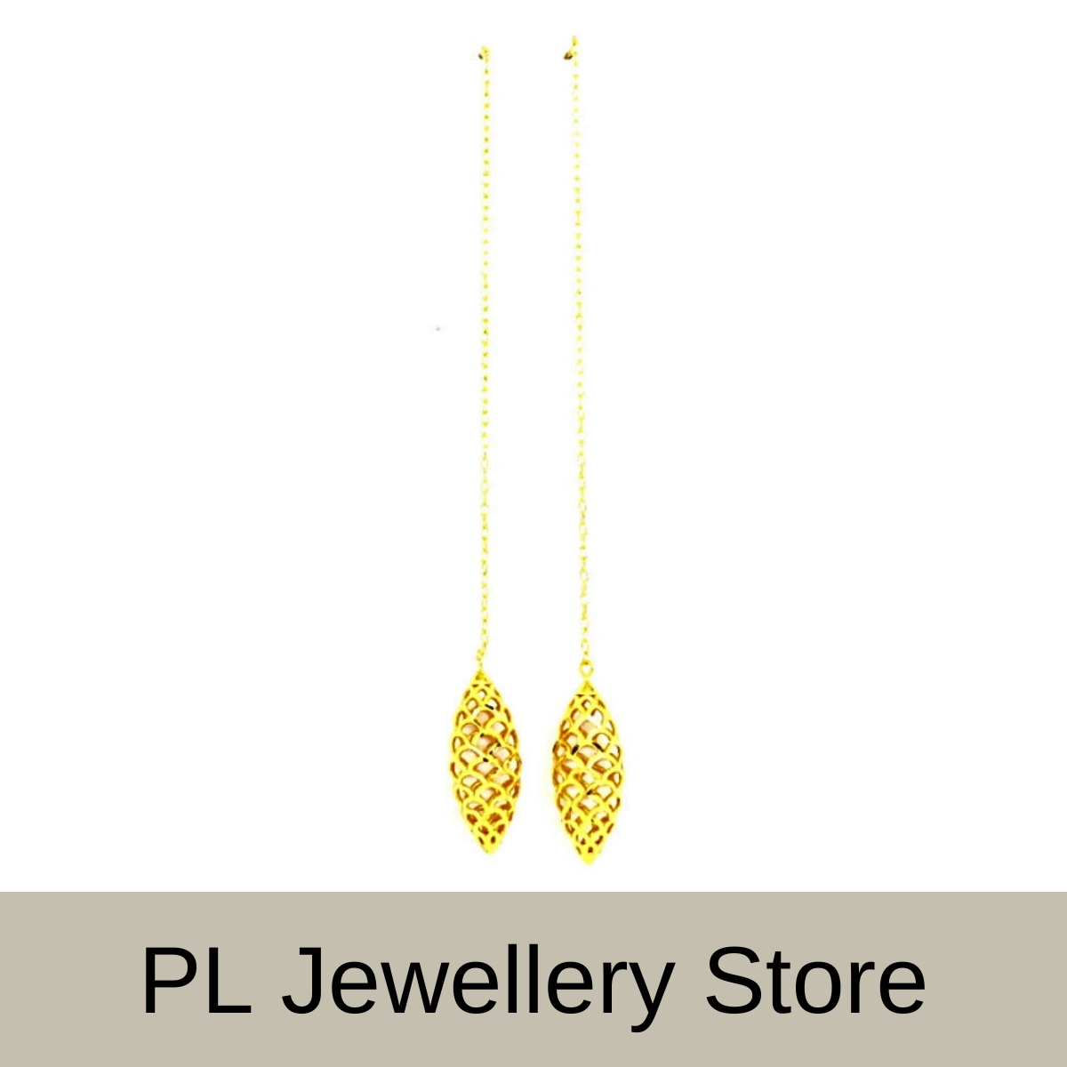 PL Earring 916 Gold (Pre Order) E80-7