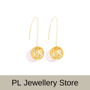 PL Earring 916 Gold (Pre Order) E80-10