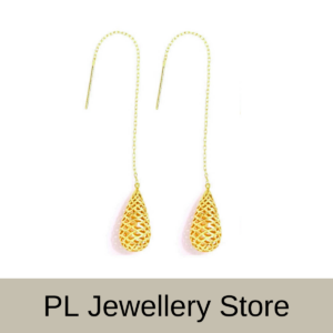 PL Earring 916 Gold (Pre Order) E80-12