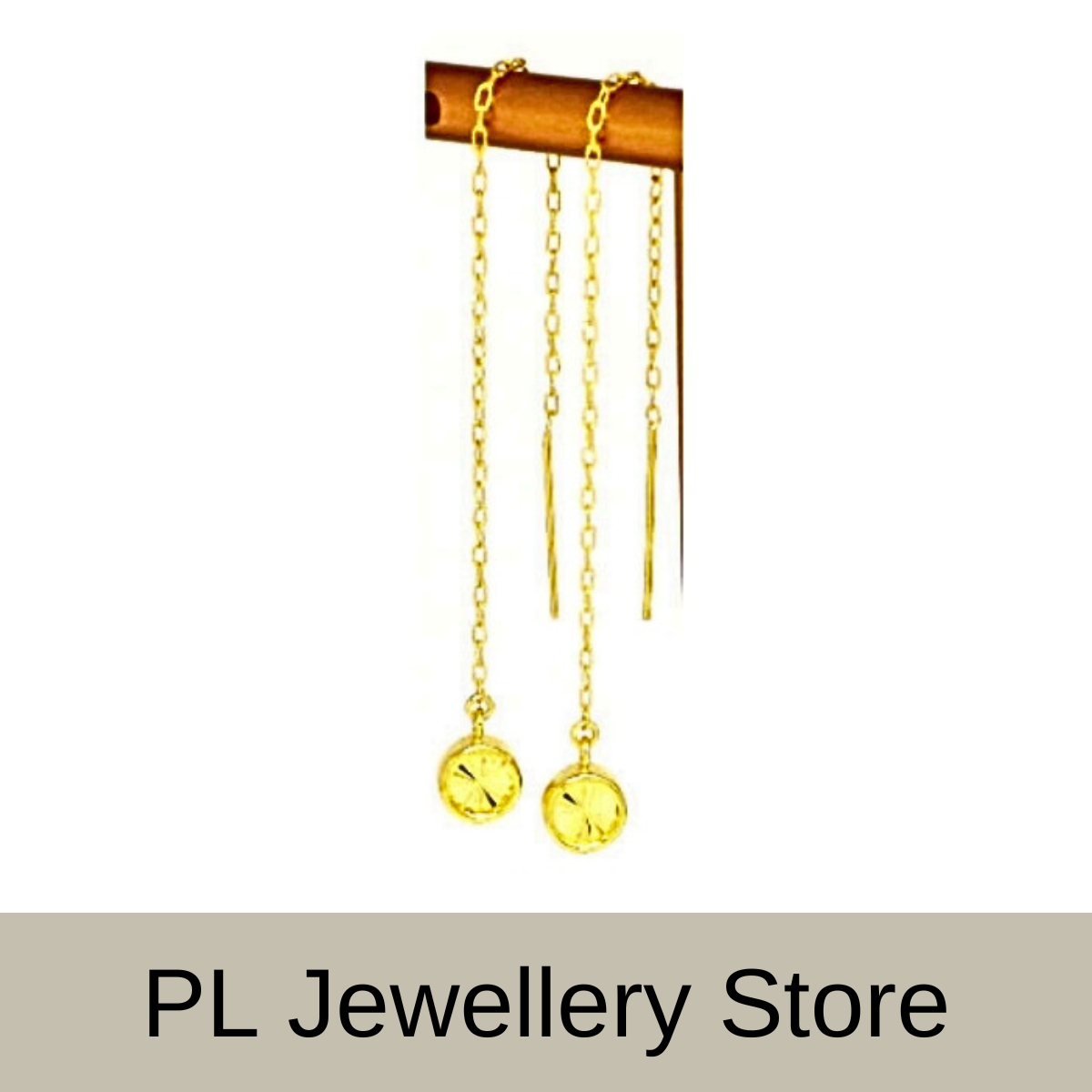 PL Earring 916 Gold (Pre Order) E80-25
