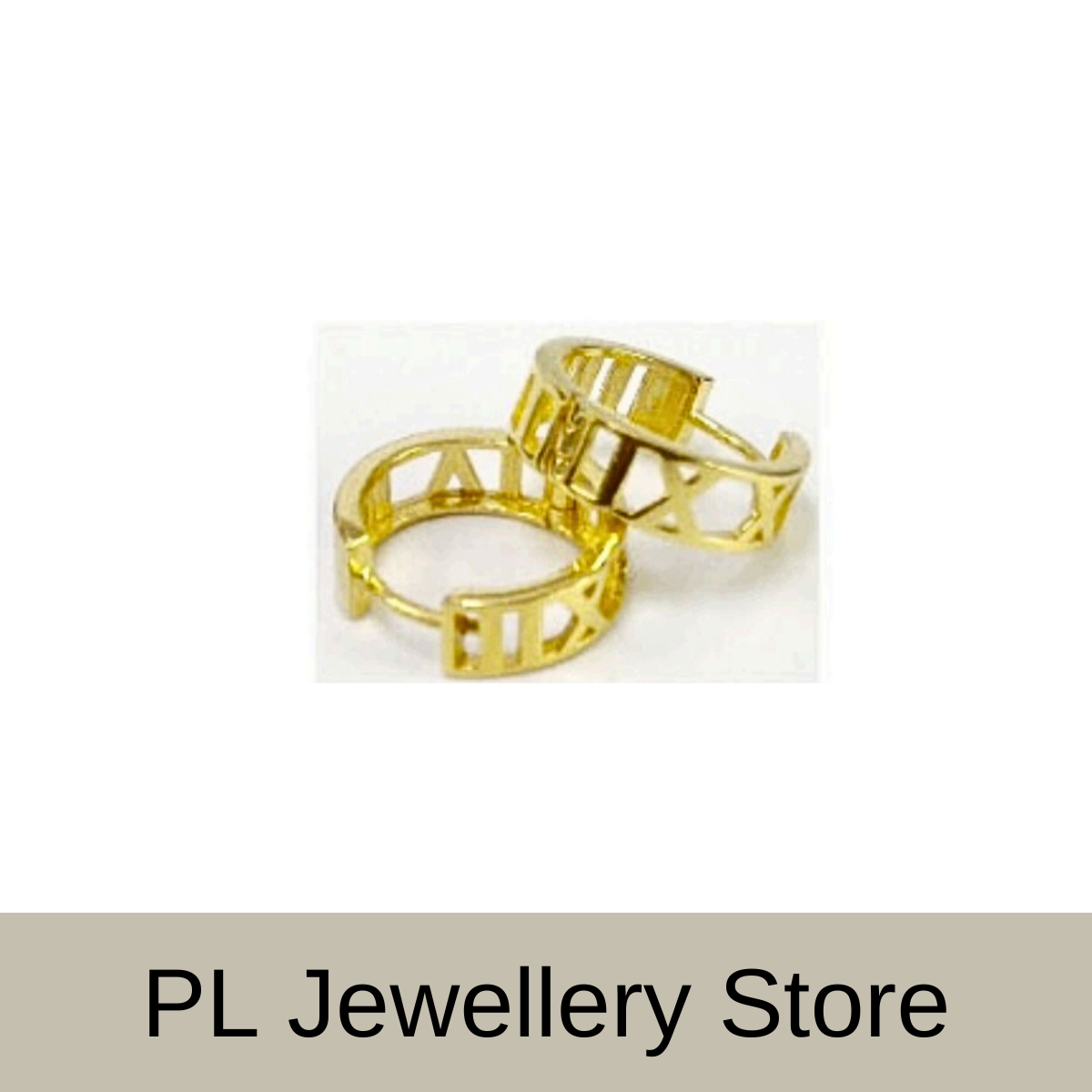 PL Earring 916 Gold (Pre Order) E74-1