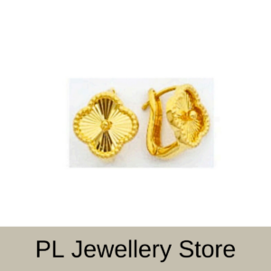 PL Earring 916 Gold (Pre Order) E85-1