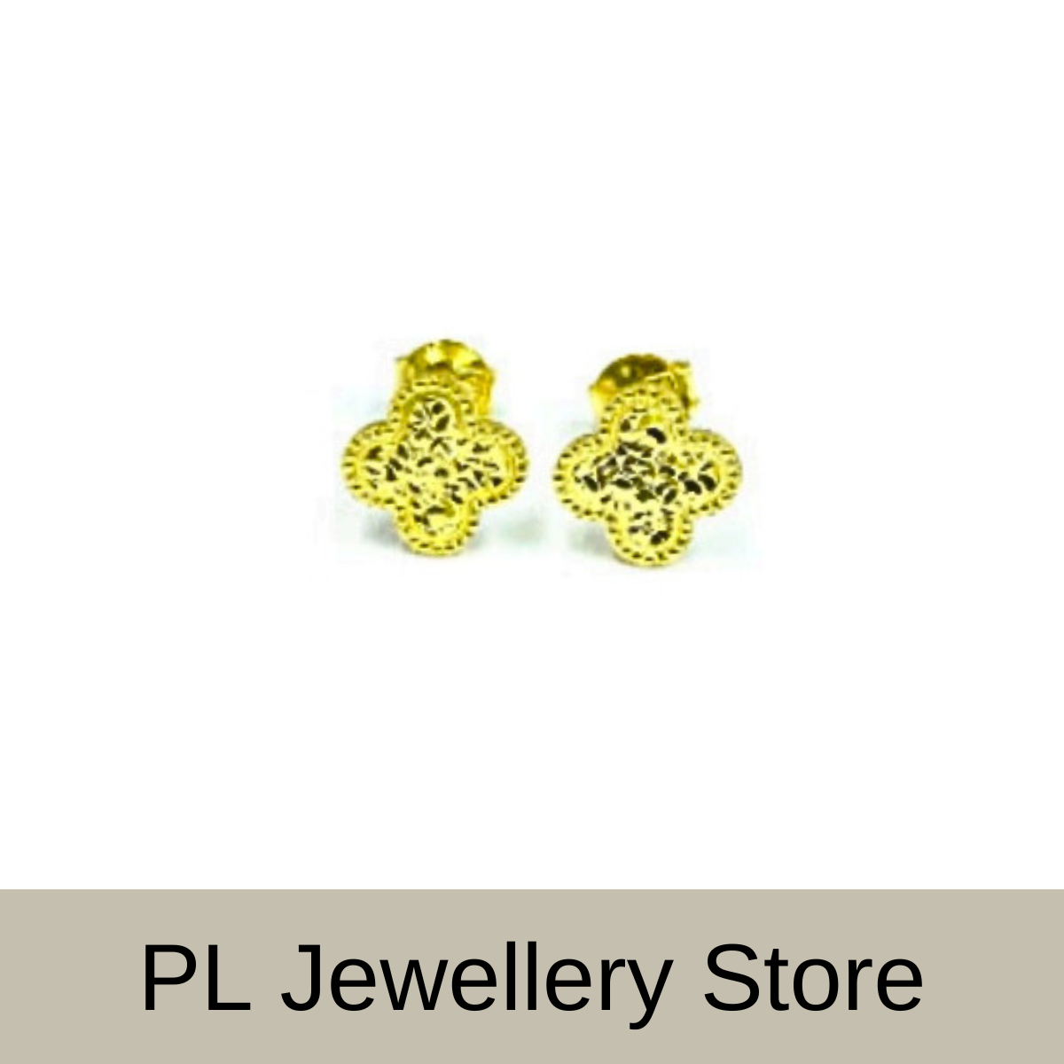 PL Earring 916 Gold (Pre Order) E84-14
