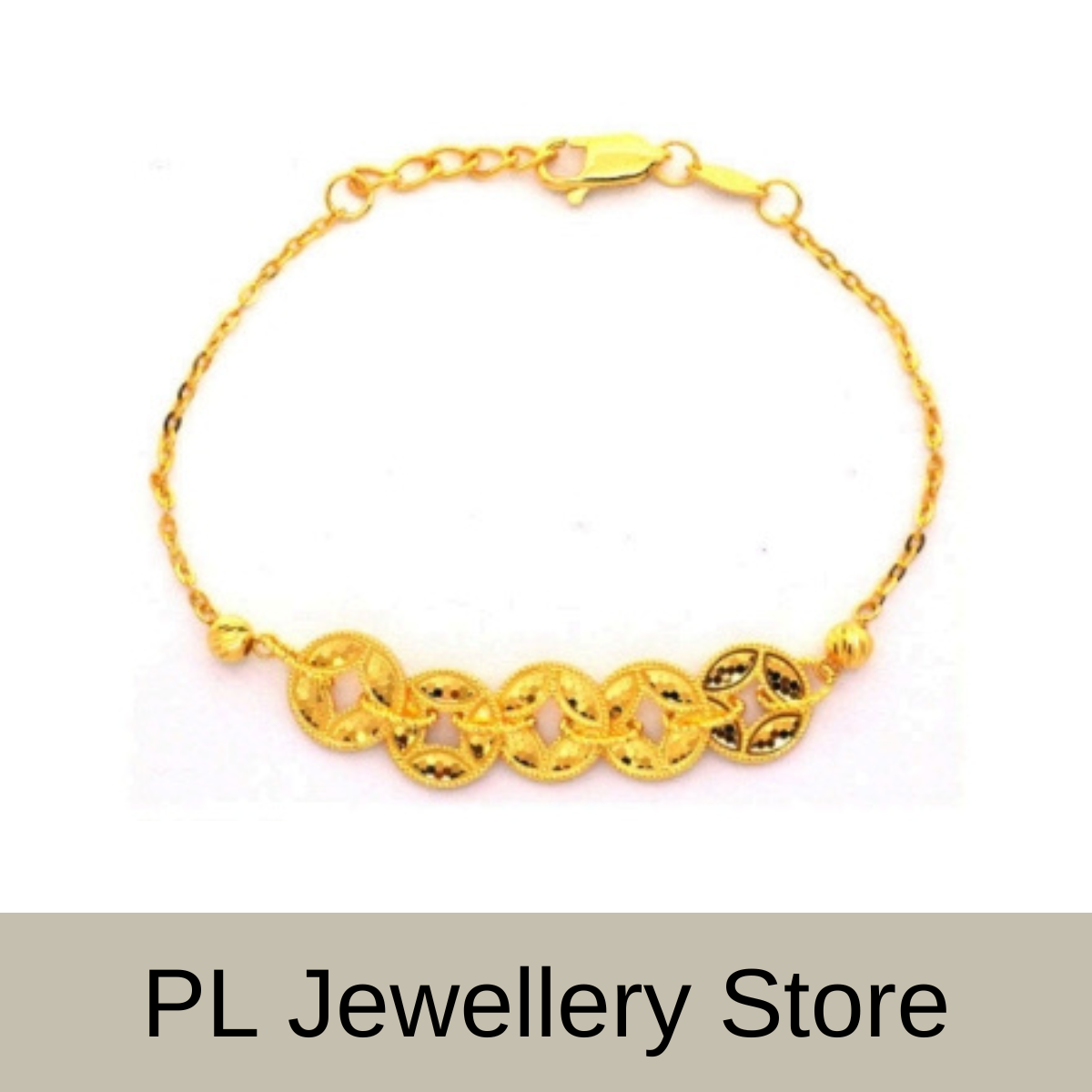 PL Bracelet 916 Gold (Pre Order) C189-4