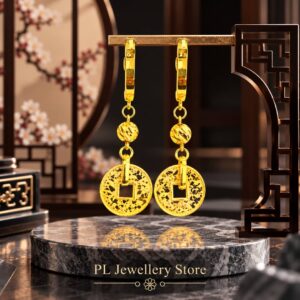 PL Earring 916 Gold (Pre Order) E88-7