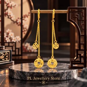 PL Earring 916 Gold (Pre Order) E88-1