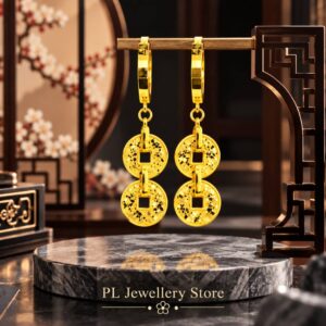 PL Earring 916 Gold (Pre Order) E88-8