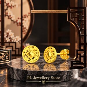 PL Earring 916 Gold (Pre Order) E88-6